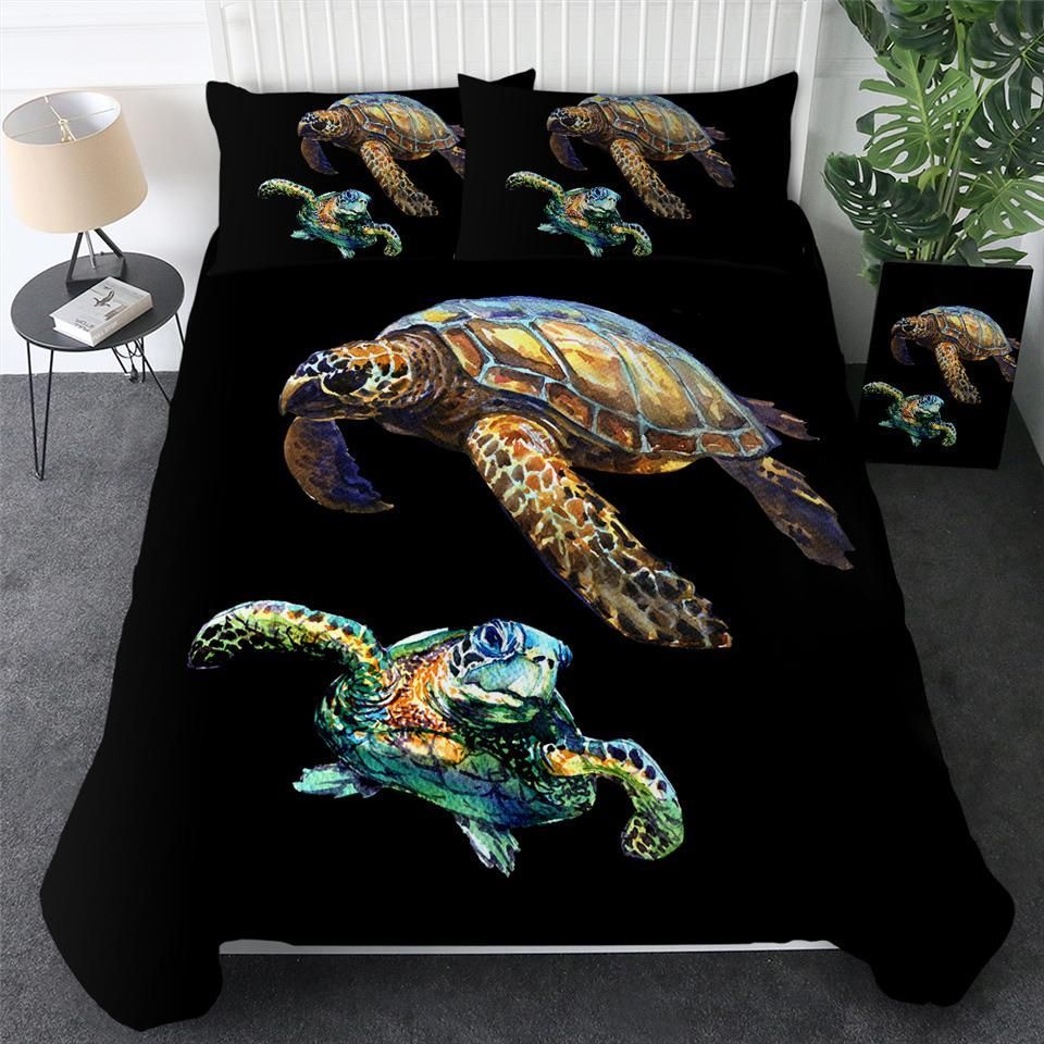 Two Turtles Bedding Set
