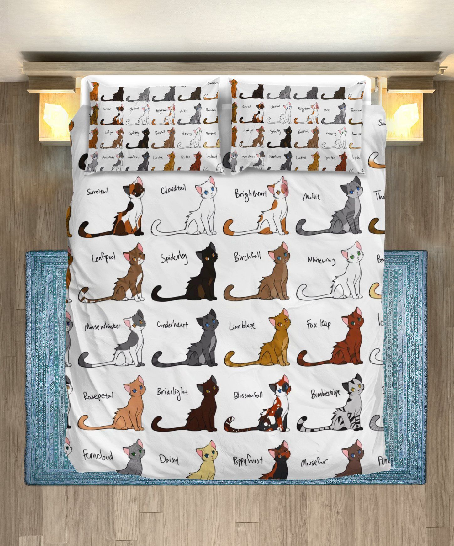 Types Of Cat Bedding Set