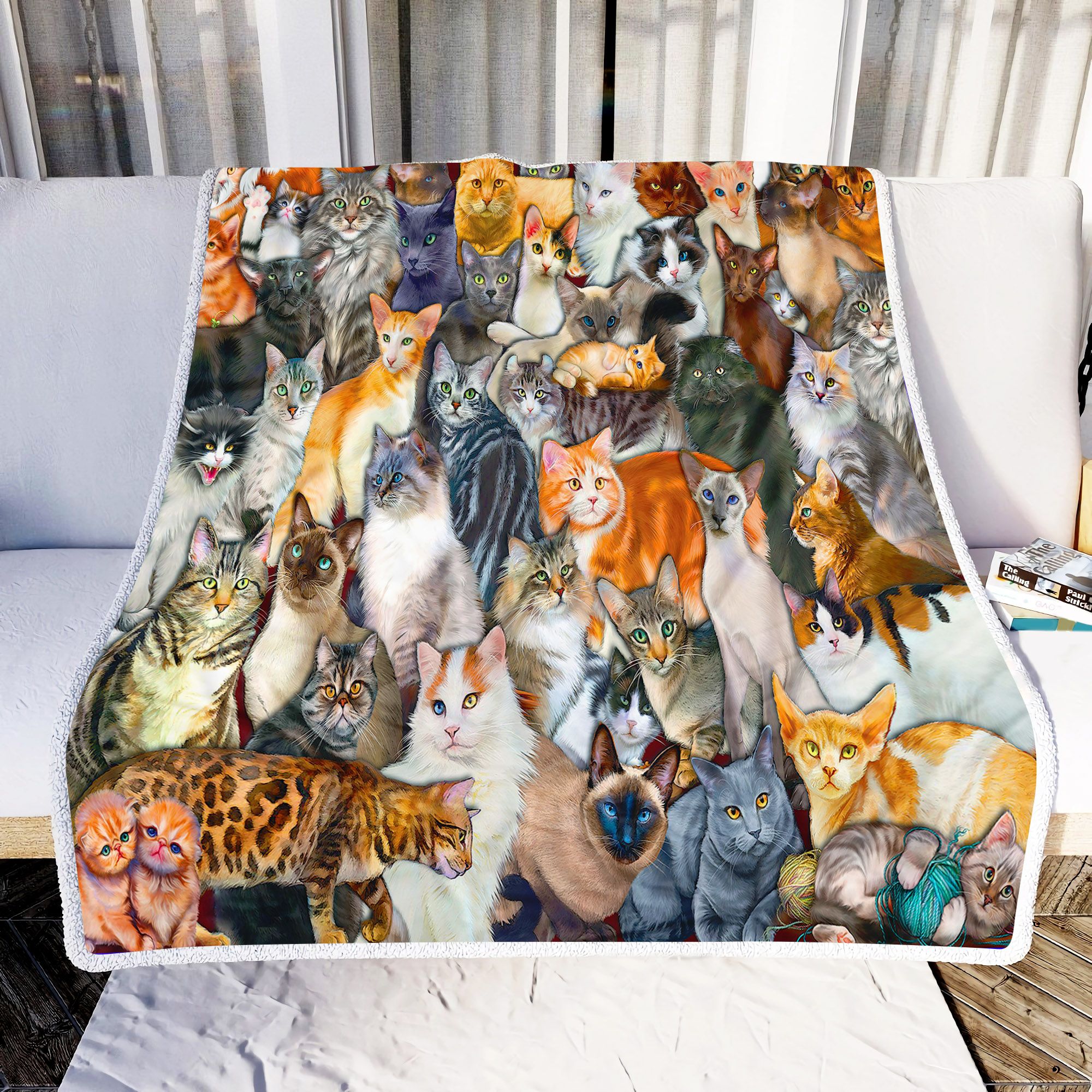 Types Of Cat Fleece Blanket