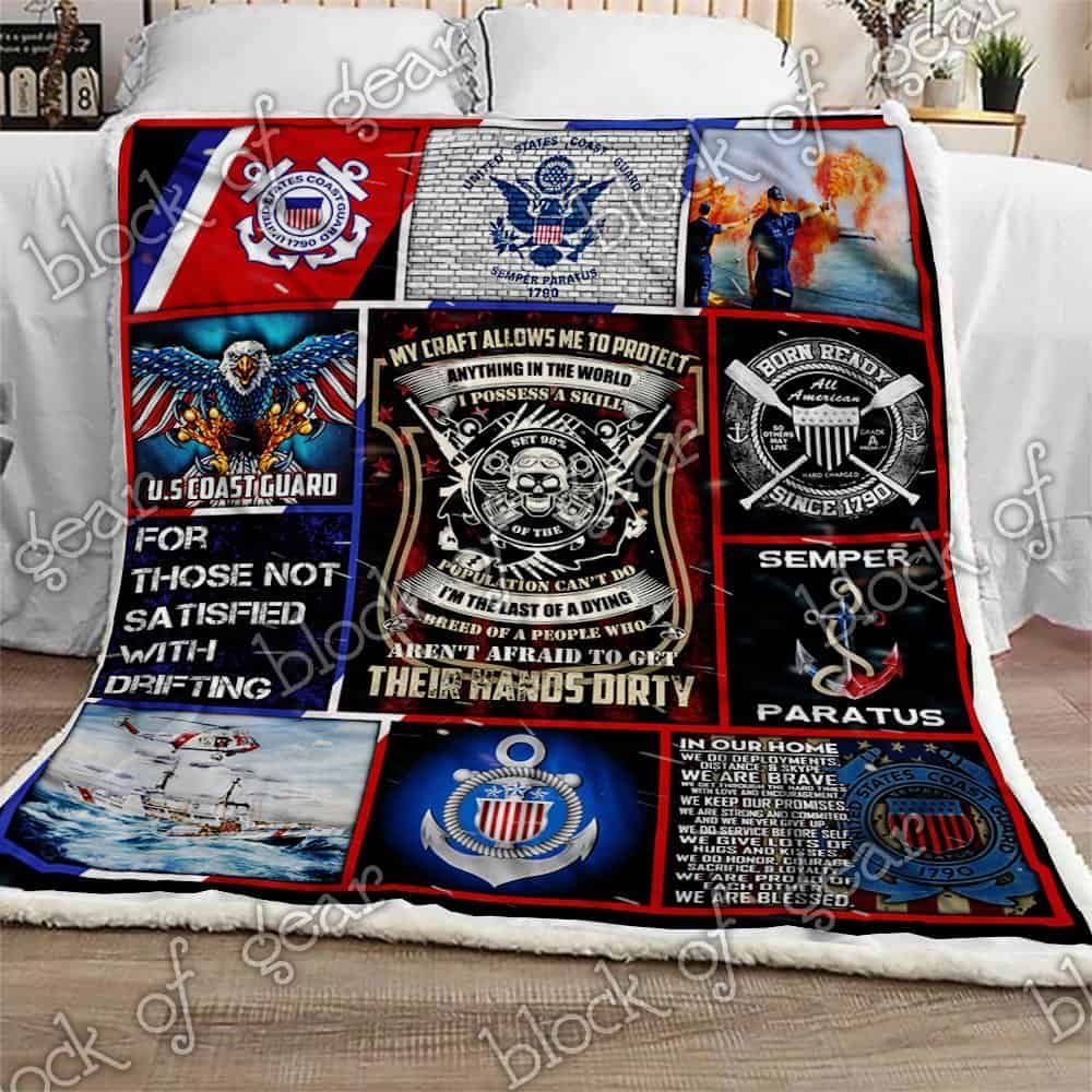 U.S Coast Guard Fleece Blanket