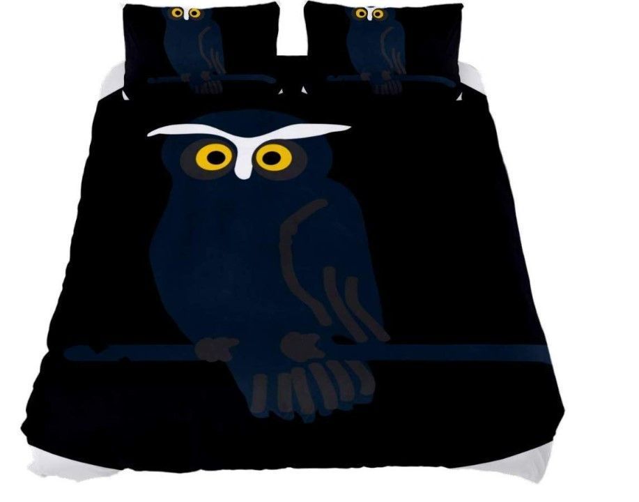 Ugly Owl Bedding Set