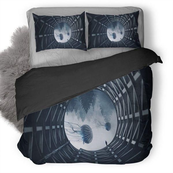 Undiscovered Jellyfish Manipulation  Bedding Set
