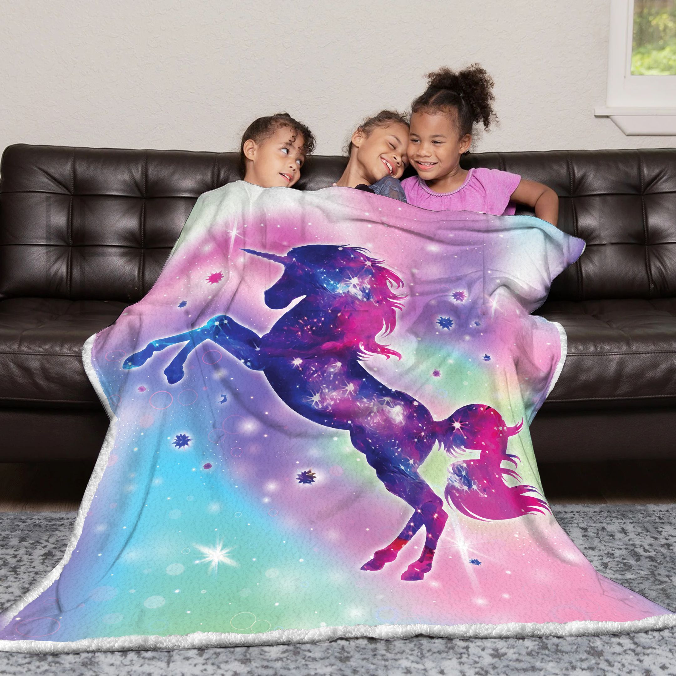 Unicorn Fleece Blanket