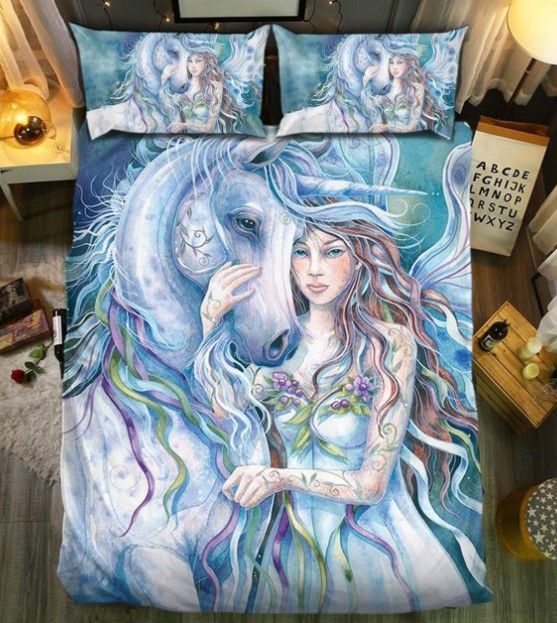 Unicorn And Fairy Bedding Set