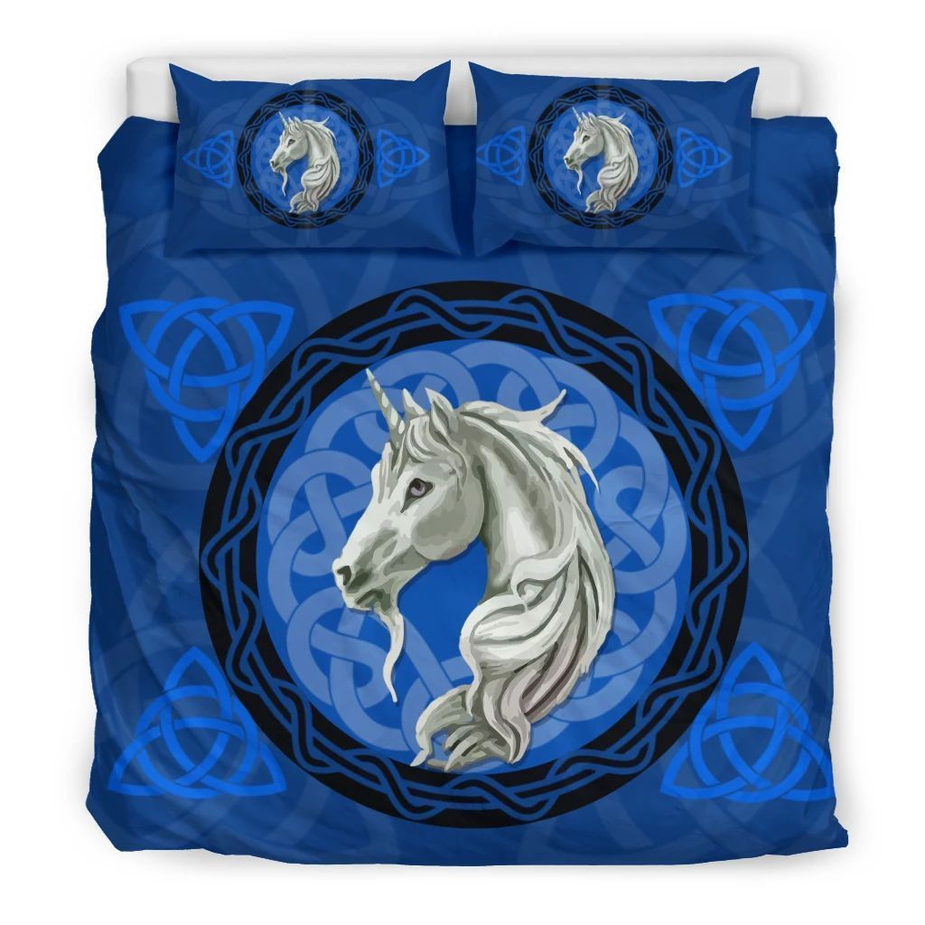 Unicorn Blue Bedding Set