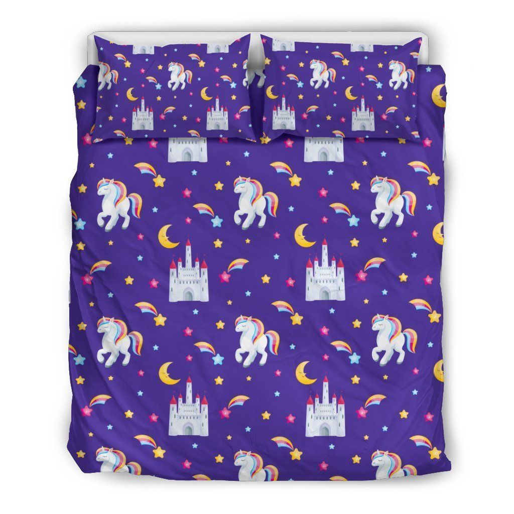 Unicorn Casttle Bedding Set