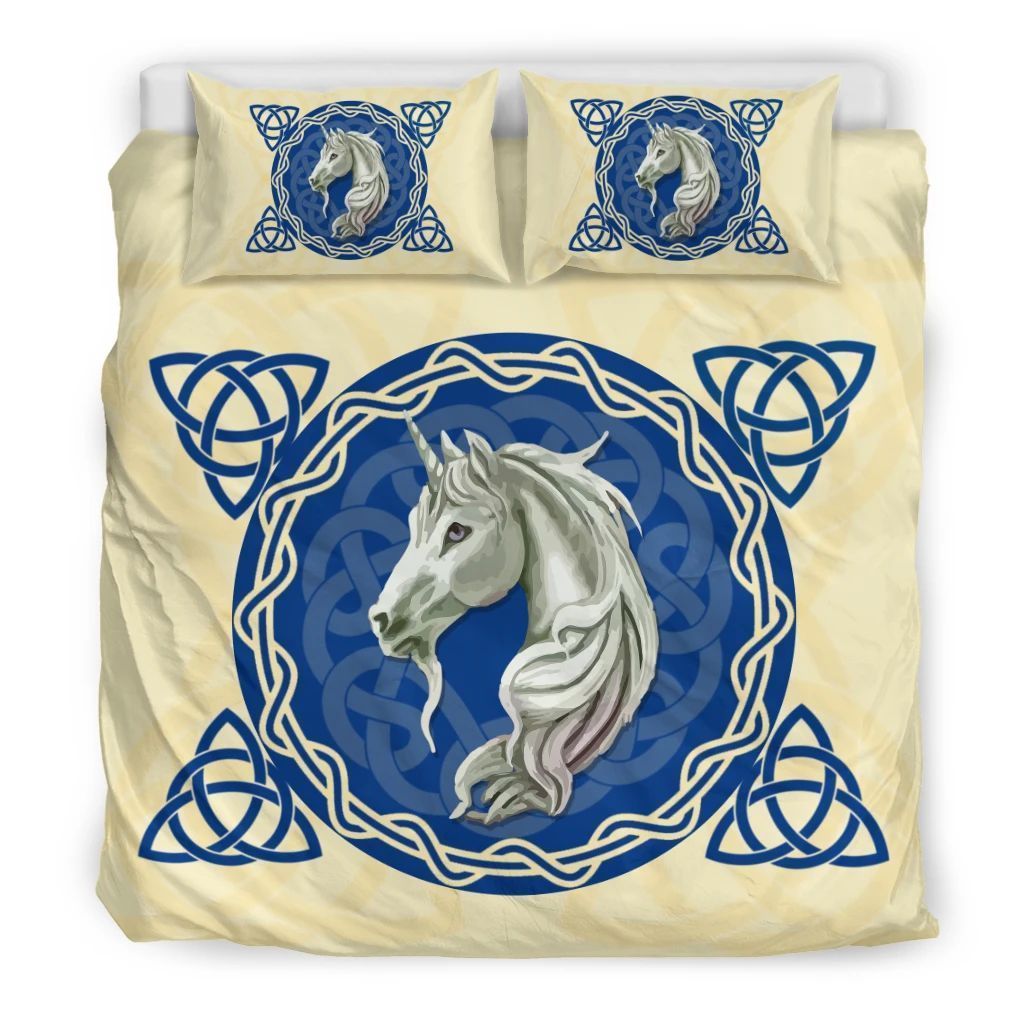 Unicorn Celtic Bedding Set