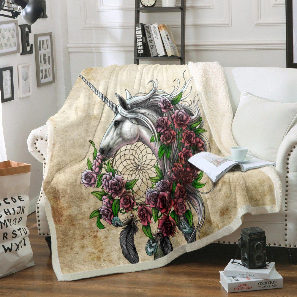 Unicorn Sherpa Fleece