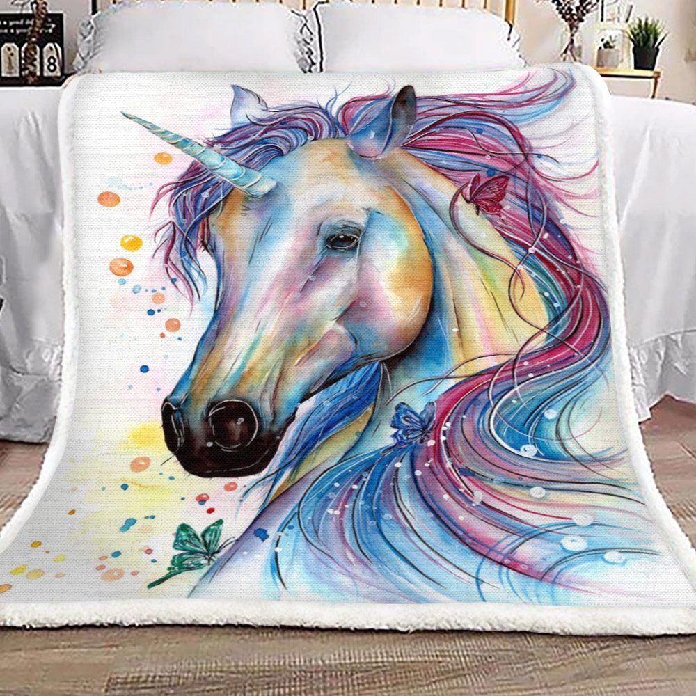 Unicorn Sherpa Fleece