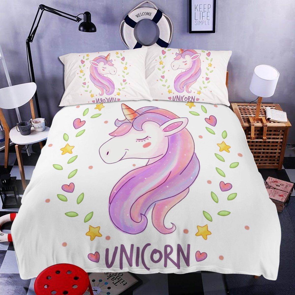 Unicorn Bedding Set