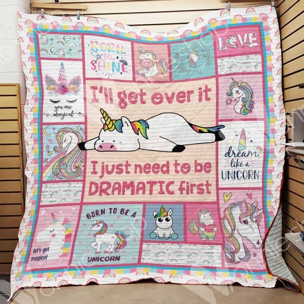 Unicorn CL15100378MDQ Quilt Blanket