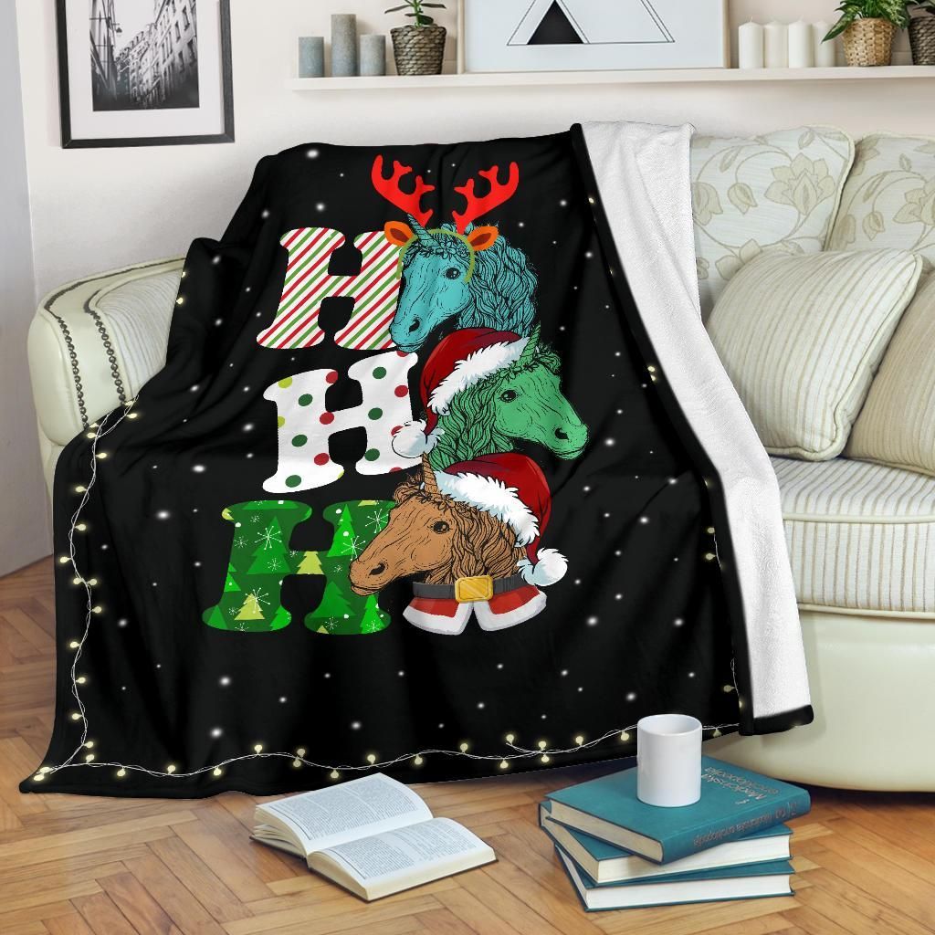 Unicorn Sherpa Fleece Blanket