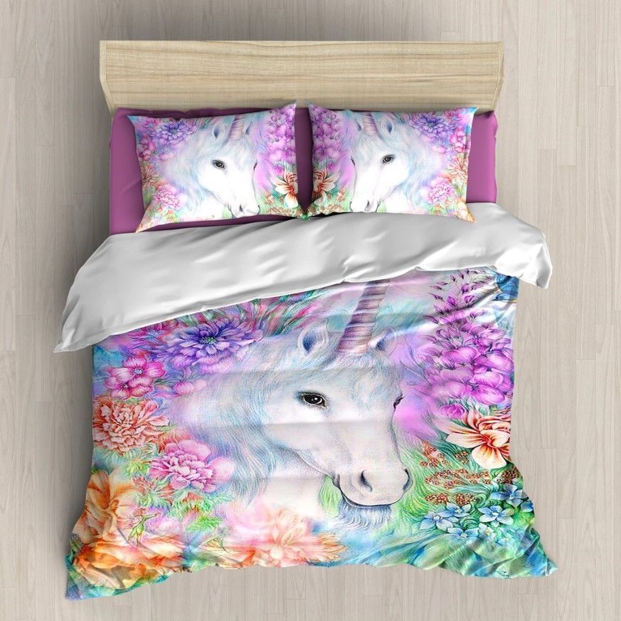 Unicorn Colorful . Bedding Set