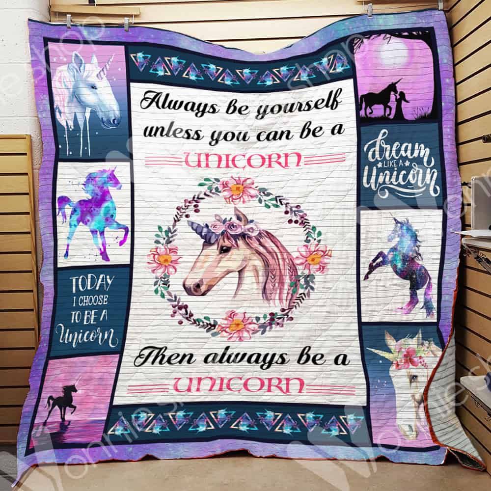 Unicorn Dream Like A Unicorn Quilt Blanket DHC31121245TD
