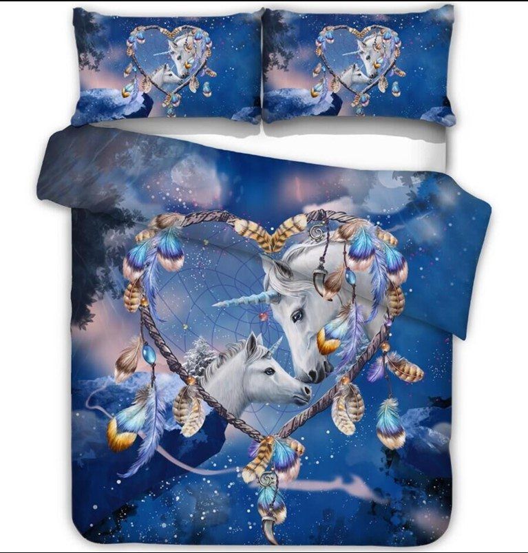 Unicorn Dreamcatcher Bedding Set
