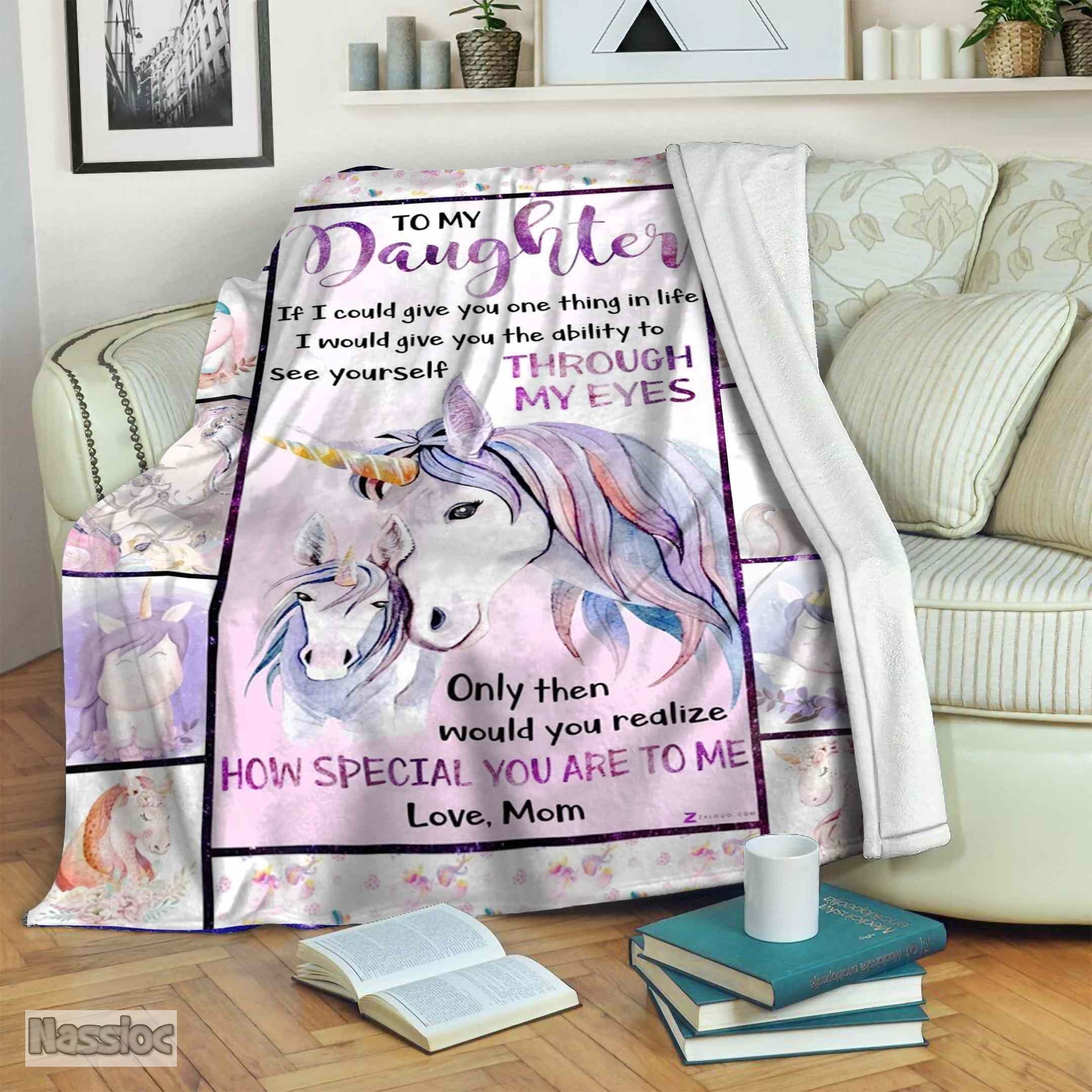 Unicorn Fleece Blanket
