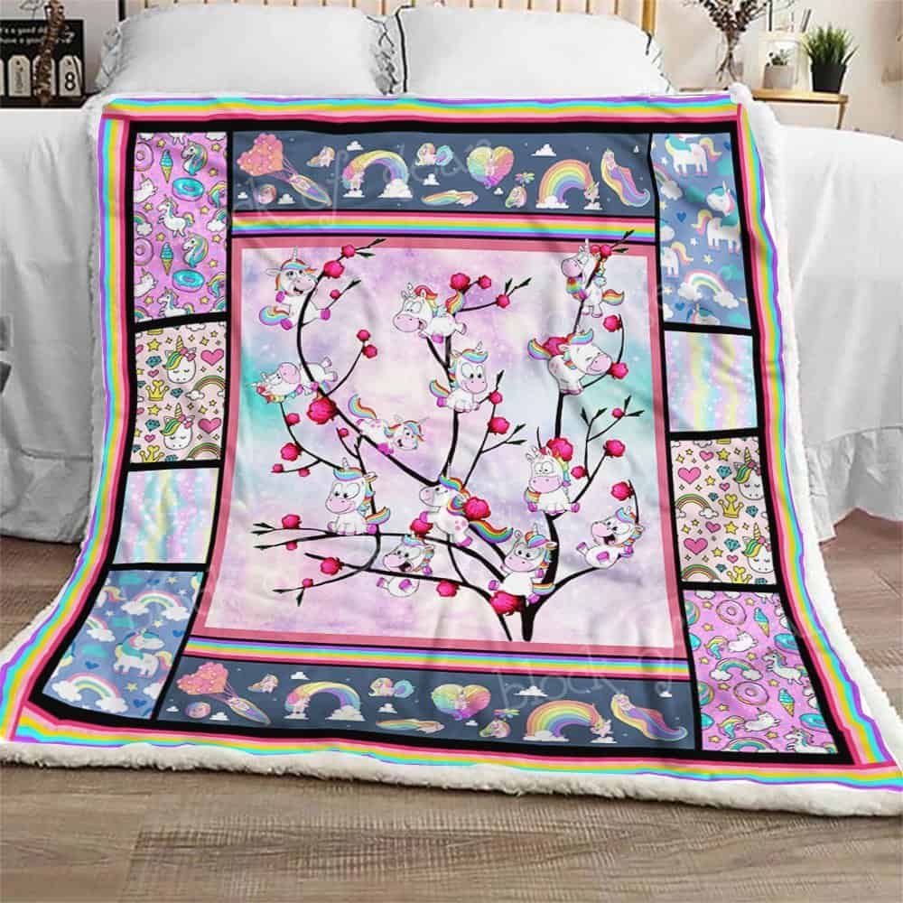 Unicorn Fleece Blanket