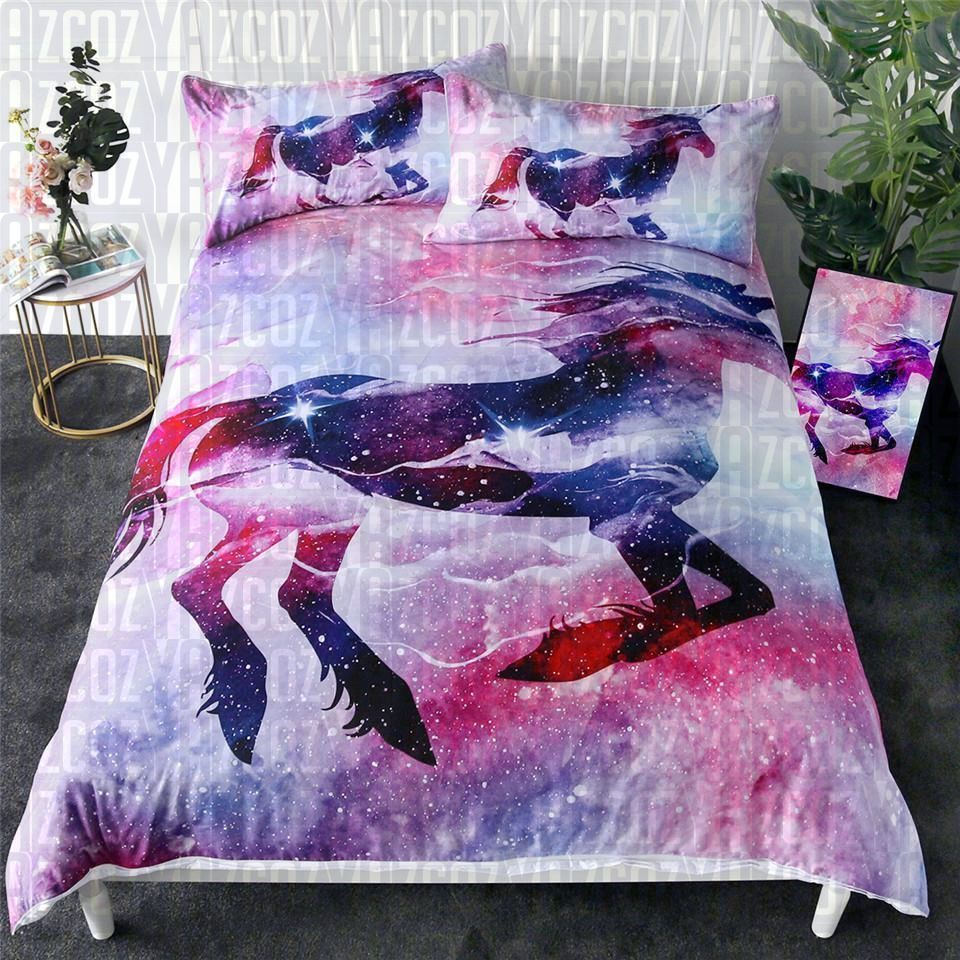 Unicorn Galaxy Bedding Set
