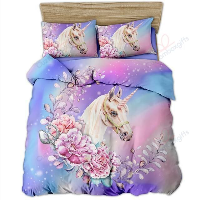 Unicorn Girls Bedding Set