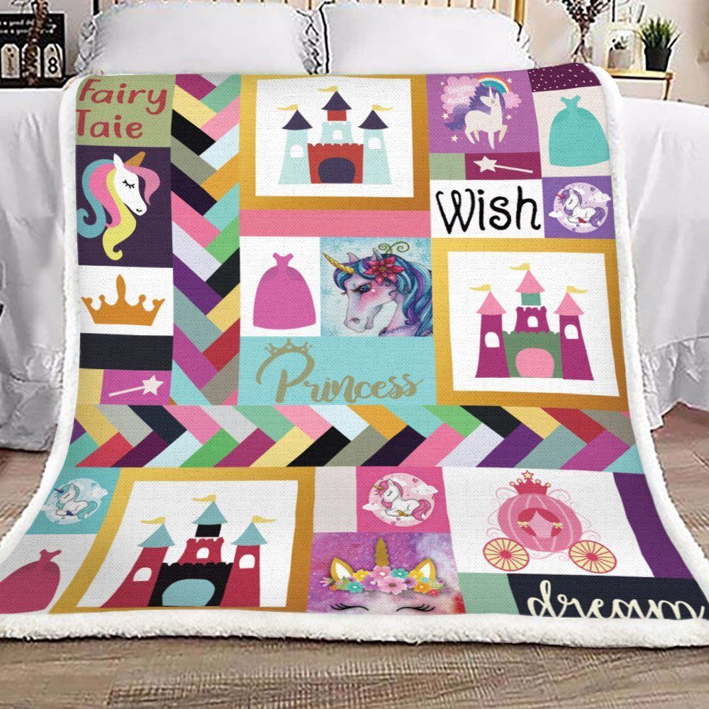 Unicorn Sherpa Fleece