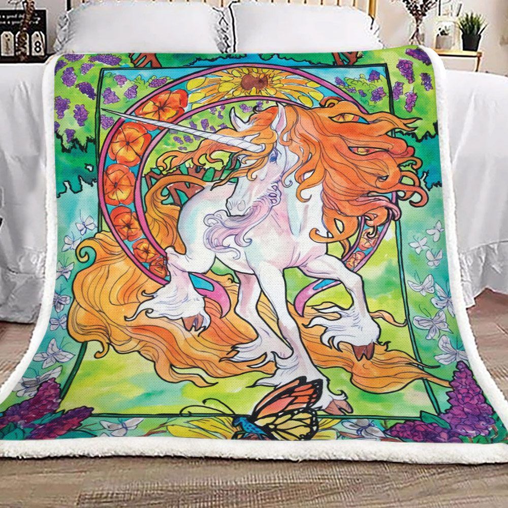 Unicorn Sherpa Fleece