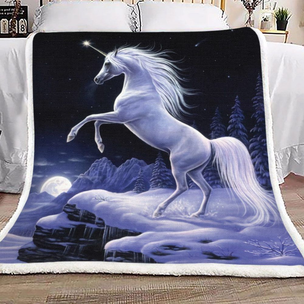 Unicorn Sherpa Fleece