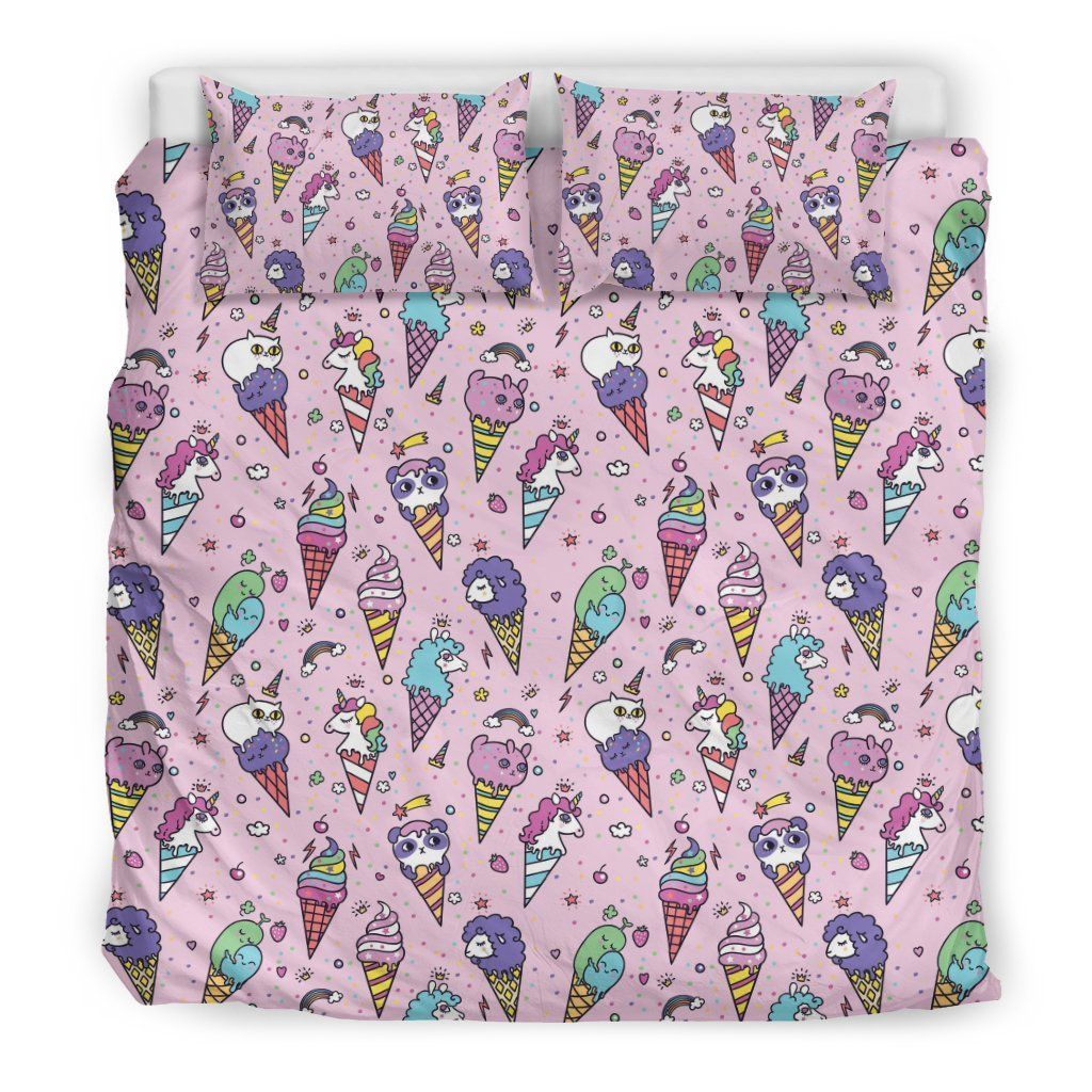 Unicorn Ice Cream Bedding Set
