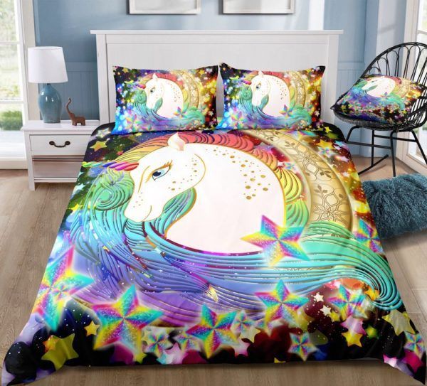 Unicorn In A Star Bedding Set