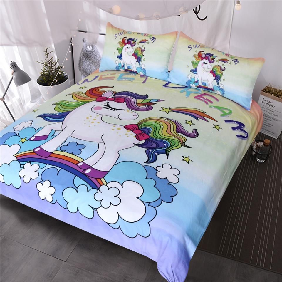 Unicorn Kids Bedding Set