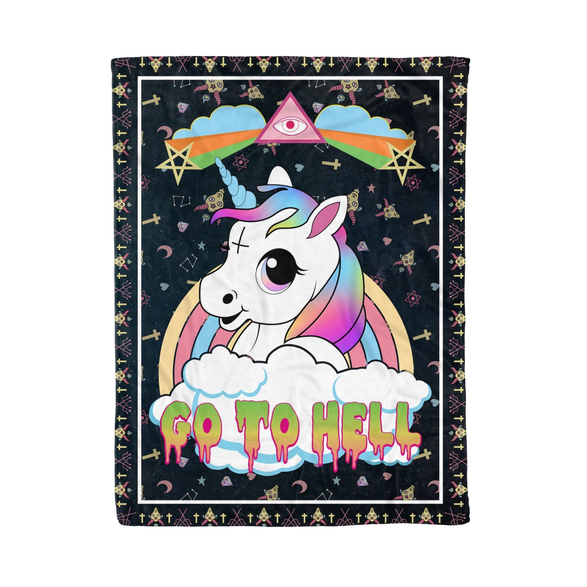 Unicorn Fleece Blanket