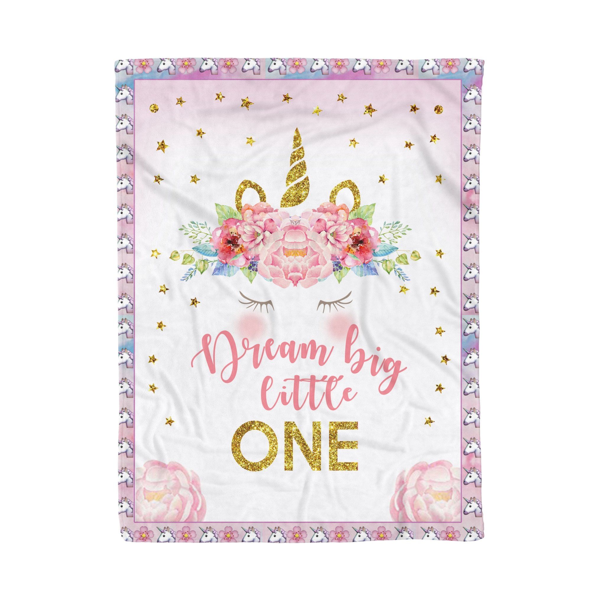 Unicorn Fleece Blanket