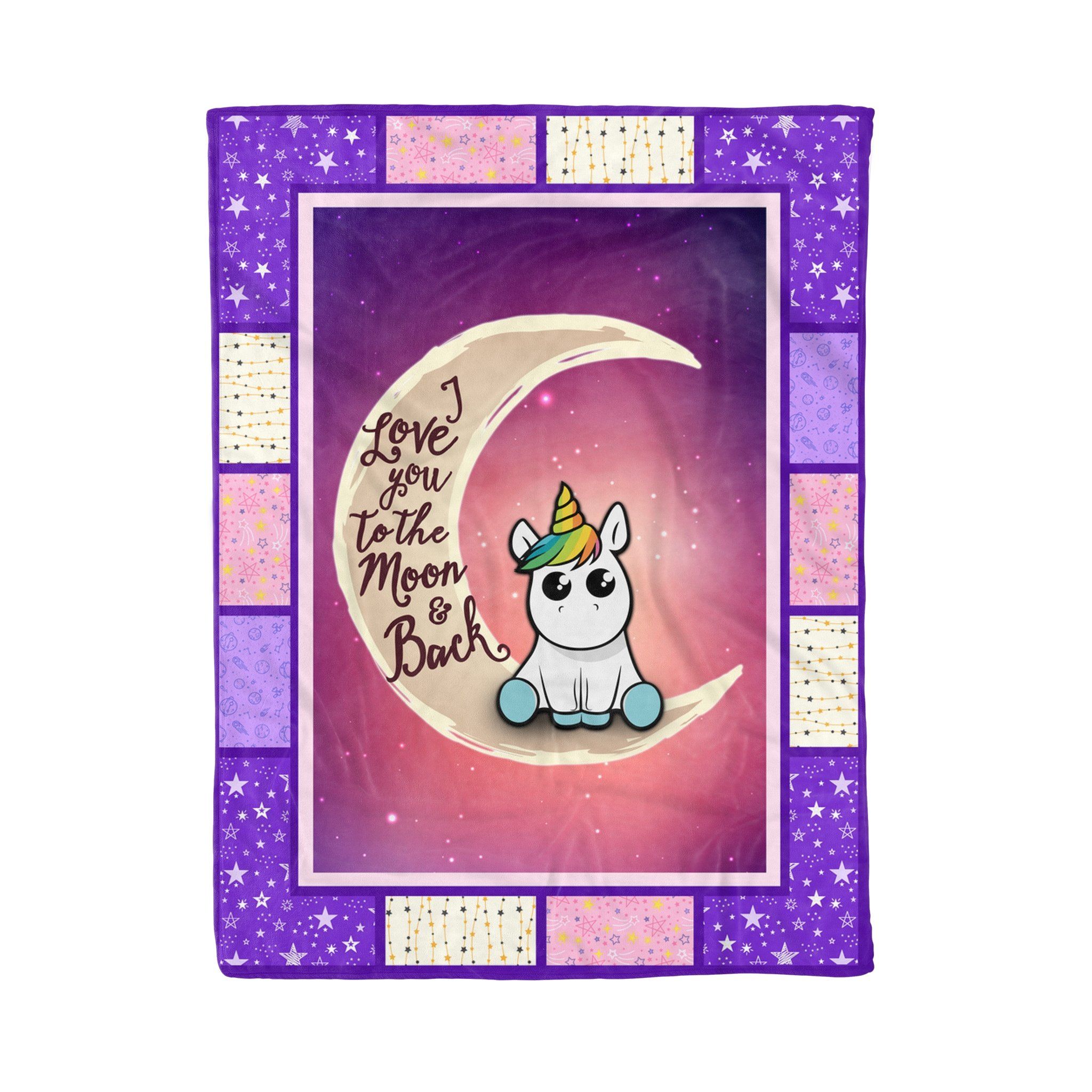 Unicorn Fleece Blanket