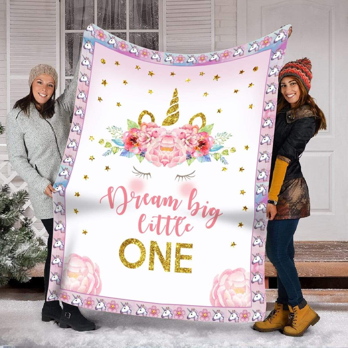 Unicorn Fleece Blanket