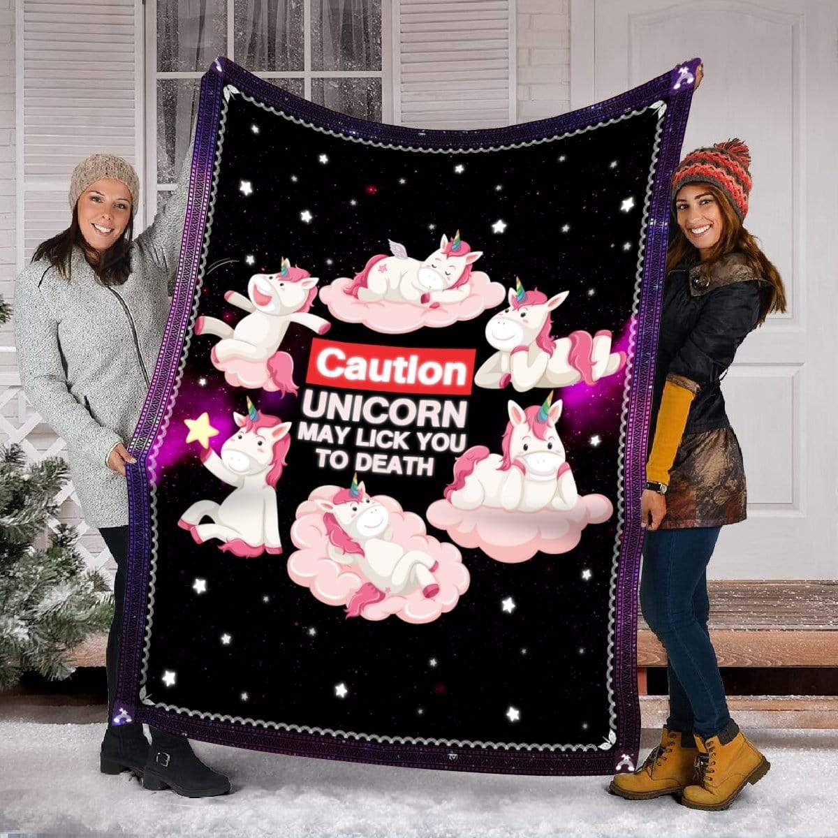 Unicorn Fleece Blanket