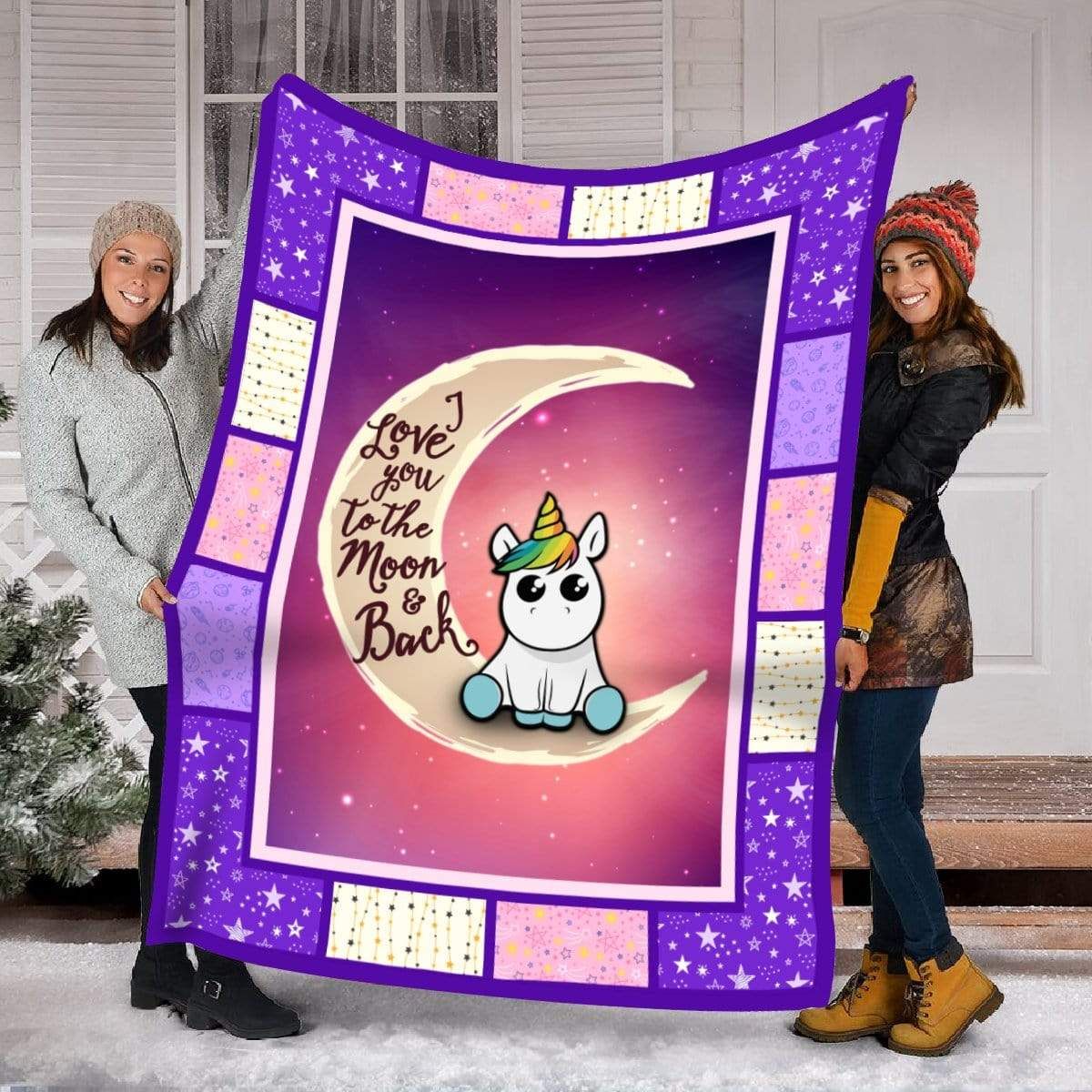Unicorn Fleece Blanket