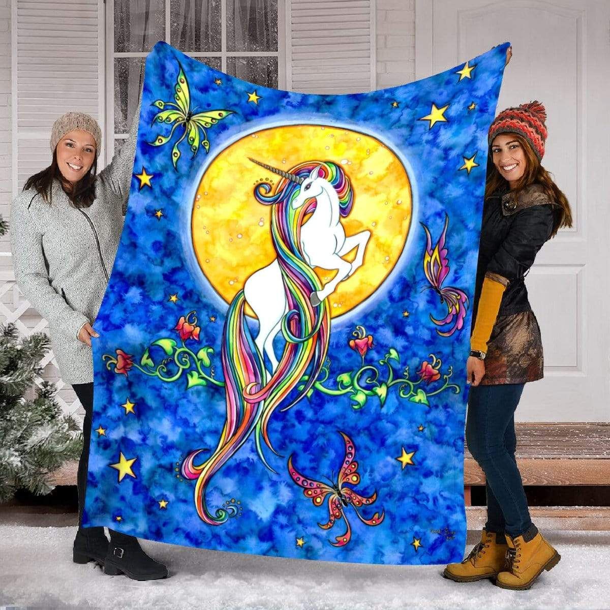 Unicorn Fleece Blanket