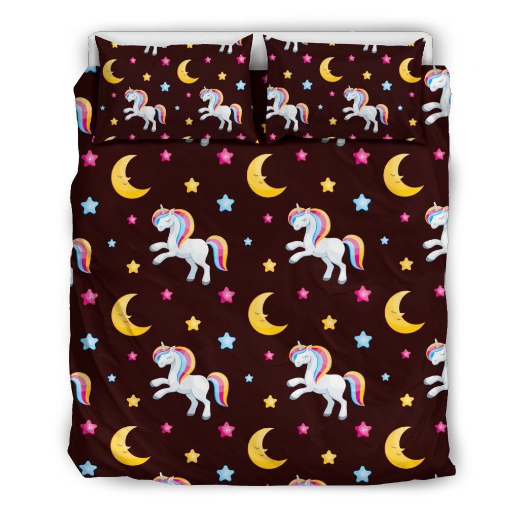 Unicorn Moon Star Bedding Set