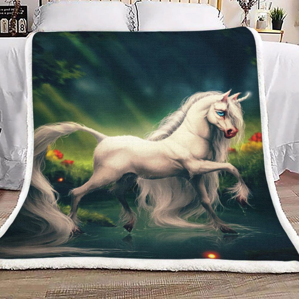 Unicorn Sherpa Fleece