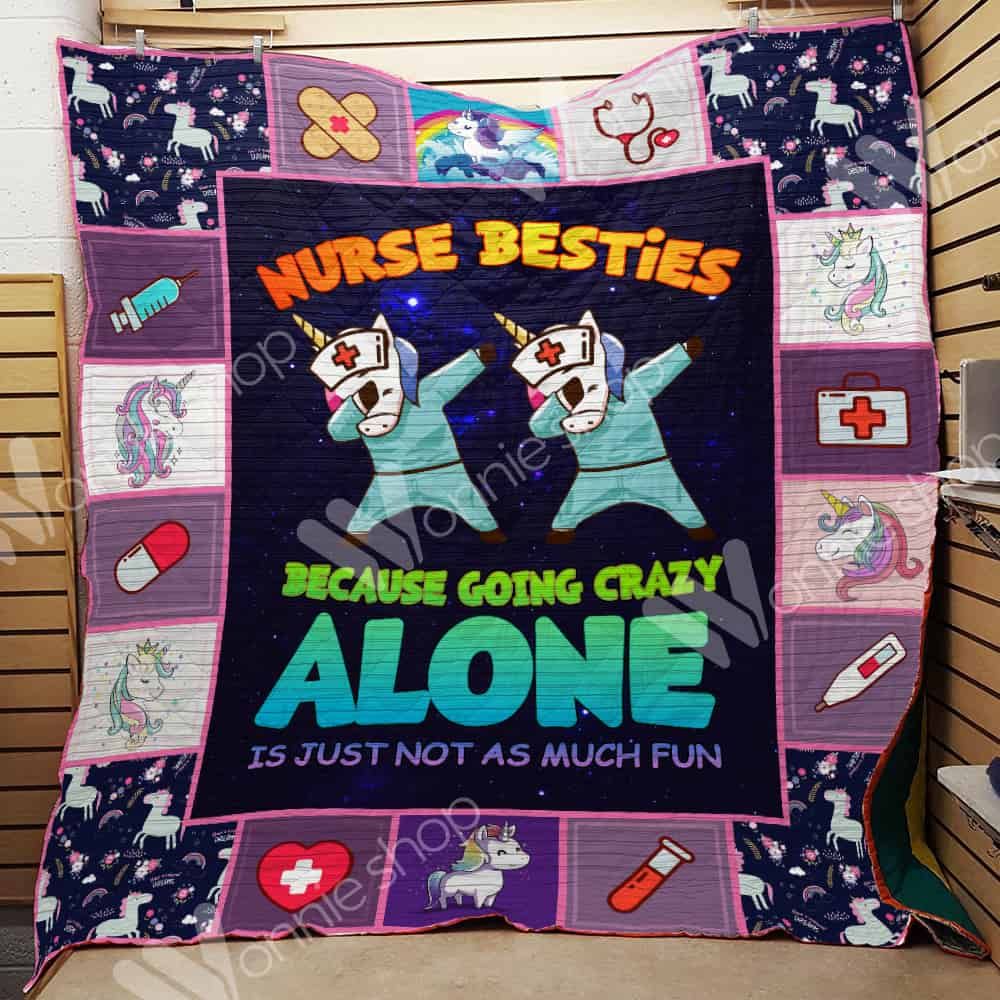 Unicorn Nurse Quilt Blanket DHC1102574TD