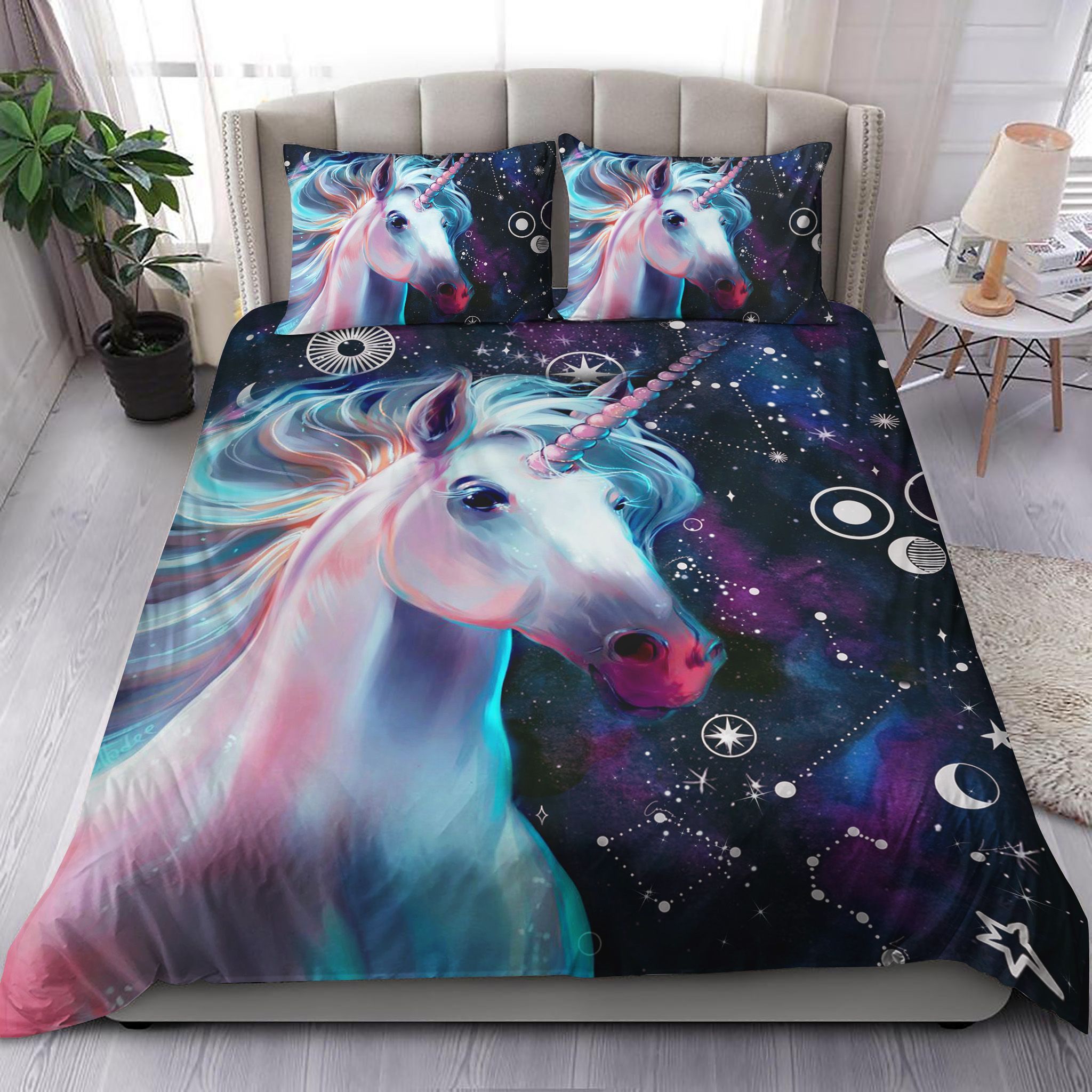 Unicorn Of The Universe Bedding Set