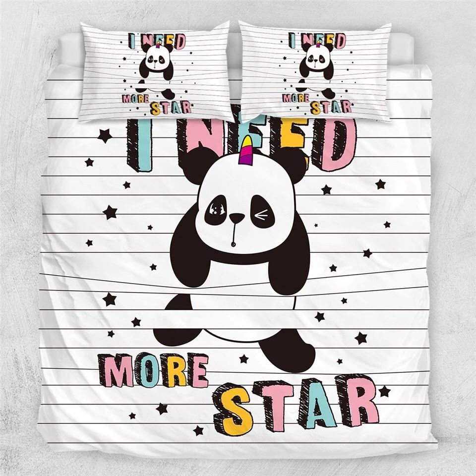 Unicorn Panda Bedding Set