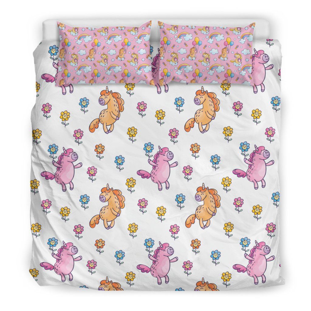 Unicorn Party Bedding Set