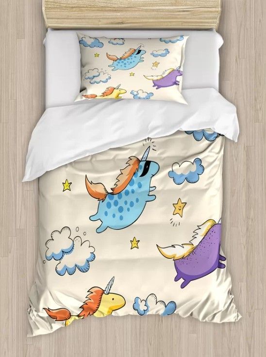 Unicorn Pastel Bedding Set