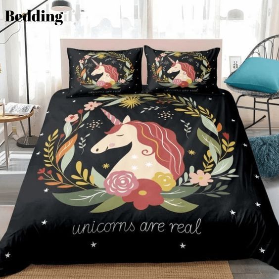 Unicorn Pattern Bedding Set