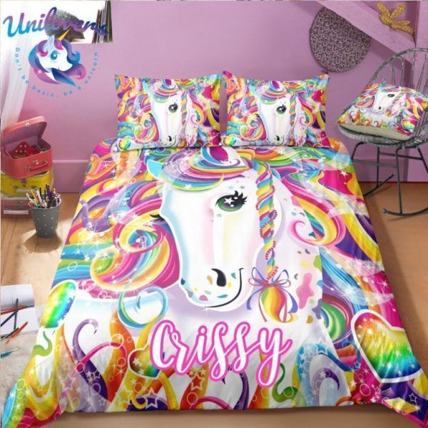 Unicorn Personalized Bedding Set