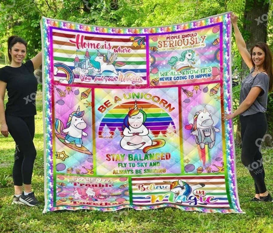 Unicorn Premium CL05100095MDQ Quilt Blanket