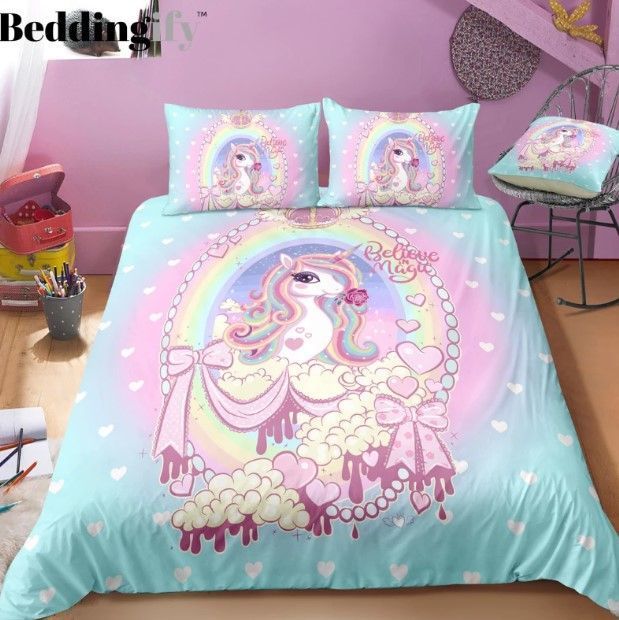 Unicorn Princess Bedding Set