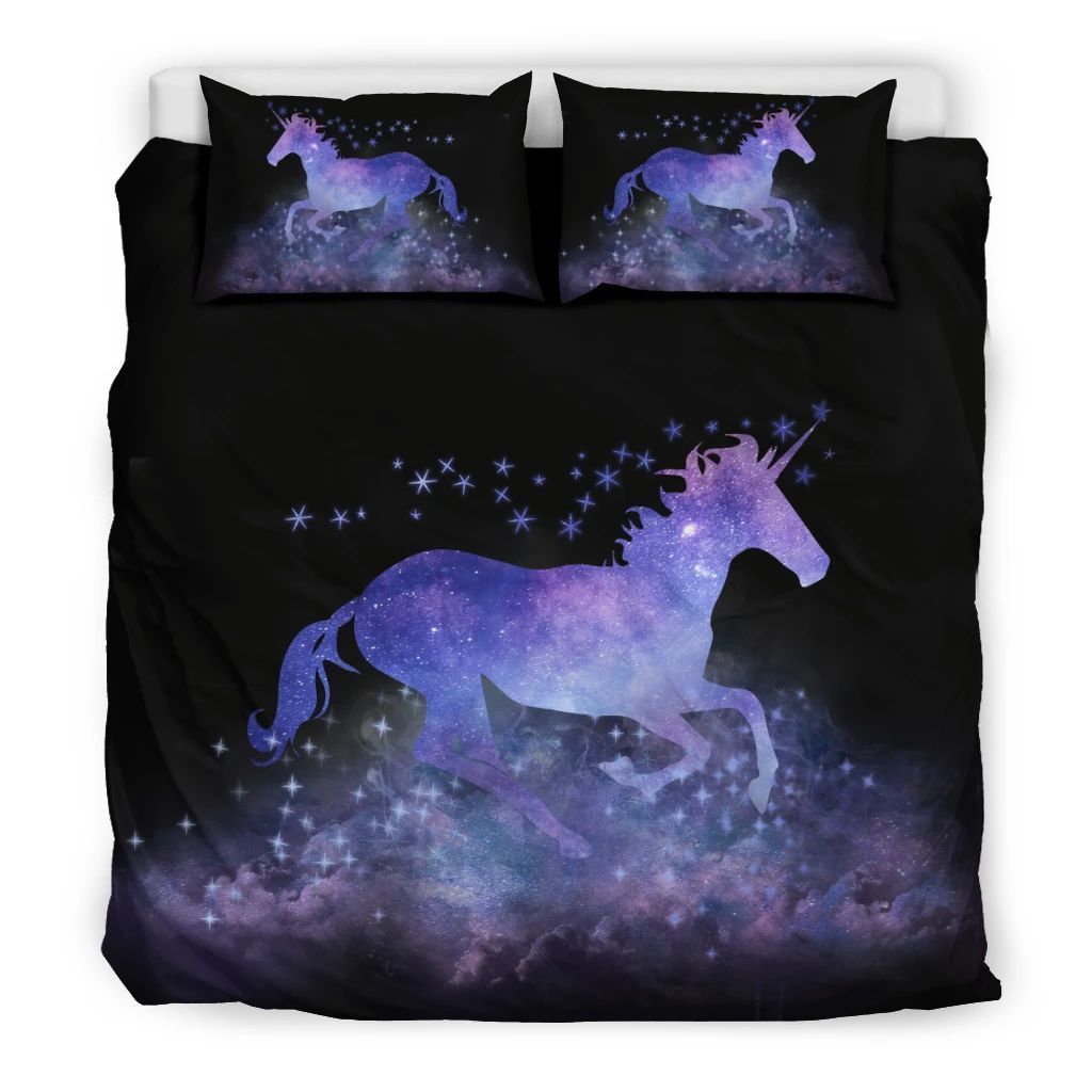 Unicorn Purple Bedding Set