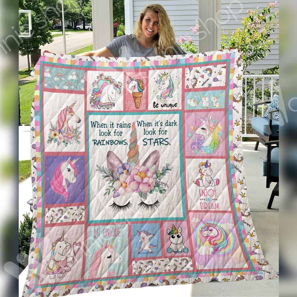 Unicorn Quilt Blanket ABC22105969
