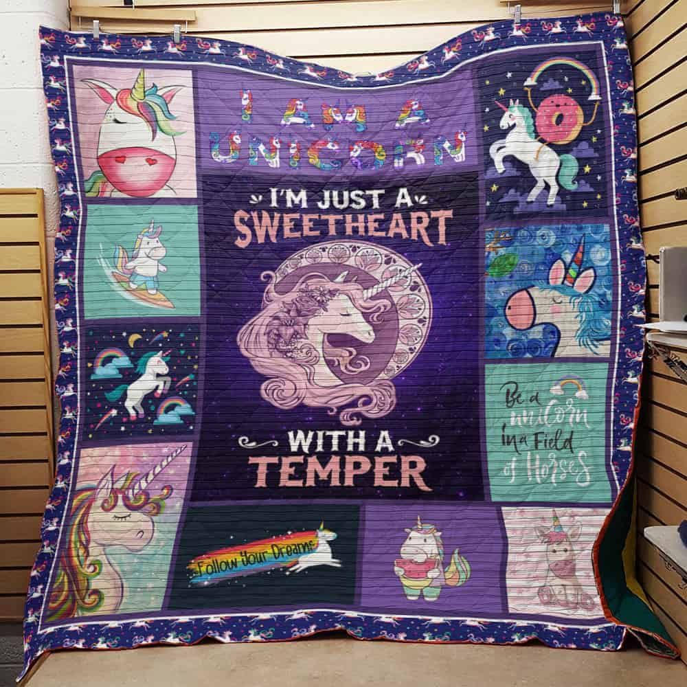 Unicorn Quilt Blanket DHC0502759TD